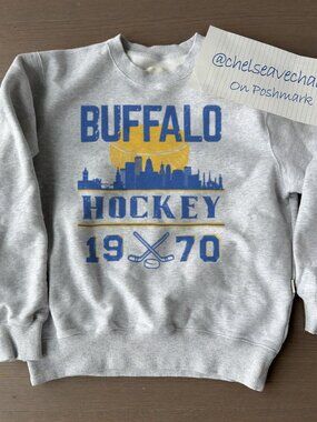 Vintage Style Buffalo Sabres Hockey Sweatshirt, Retro Buffalo Sabres 1970 Shirt
